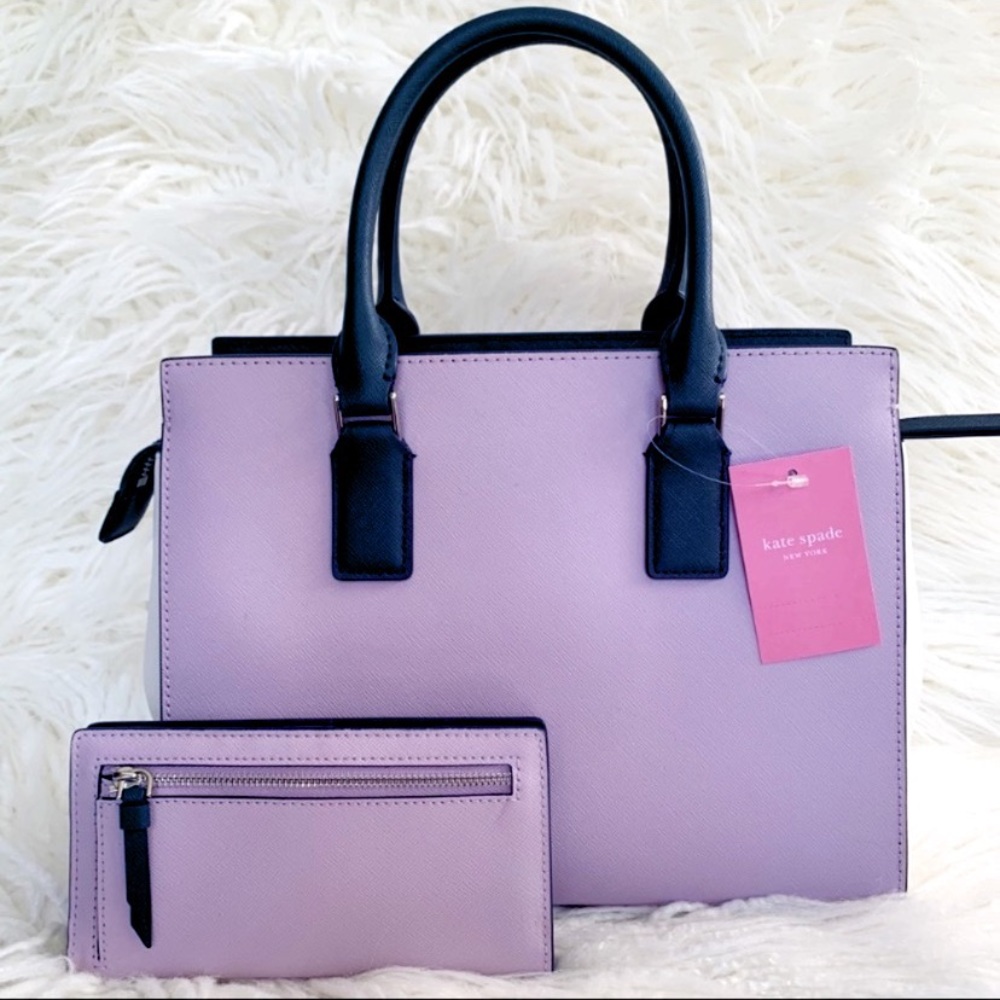 NWT Kate Spade Cameron Satchel & Wallet - Picture 2 of 8